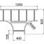 LT 640 R3 FT T piece for cable ladder 60x400 thumbnail 2