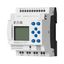 Control relays easyE4 with display (expandable, Ethernet), 24 V DC, Inputs Digital: 8, of which can be used as analog: 4, screw terminal thumbnail 16