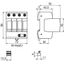 DEHNguard M surge arrester type 2 4-pole Uc 275V w. ACI technology thumbnail 2