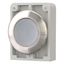 Illuminated pushbutton actuator, RMQ-Titan, flat, momentary, White, blank, Front ring stainless steel thumbnail 6