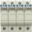 Fuse-holder, low voltage, 32 A, AC 690 V, 10 x 38 mm, 4P, UL, IEC, with indicator thumbnail 1
