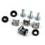 19" Mounting set M6, 4 pcs. each: screw, nut, washer thumbnail 1