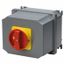ROTARY CONTROL SWITCH - SURFACE MOUNTING - EMERGENCY VERSION - ATEX - ALLUMINIM BOX - RED KNOB - 4P 63A - IP65 thumbnail 2