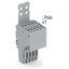 2-conductor female connector Push-in CAGE CLAMP® 1.5 mm² gray thumbnail 2