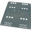 Mounting plate, +mounting kit, for NZM2, vertical, 3p, HxW=600x425mm thumbnail 4