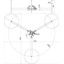 Hinged tripod f. air-term. rods D40mm L 4-5.5m inclin. angle 10° St/tZ thumbnail 2