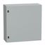 Spacial CRN plain door with mount.plate. H800xW800xD300 IP66 IK10 RAL7035.. thumbnail 1