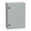 Spacial CRN plain door with mount.plate. H700xW500xD250 IP66 IK10 RAL7035.. thumbnail 1