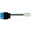 pre-assembled Y-cable Eca 2 x plug/socket black/blue thumbnail 1