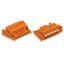 1-conductor female connector push-button Push-in CAGE CLAMP® orange thumbnail 4