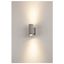 NEW MYRA UP/DOWN wall lamp, GU10 max.2x35W, IP55, silvergrey thumbnail 3