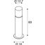 ROX ACRYL 60 Pole, stainless steel 304, E27 max 20W thumbnail 2