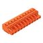 1-conductor female connector CAGE CLAMP® 2.5 mm² orange thumbnail 1