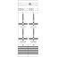 DF29A2XXBM Meter panel, Field width: 2, Rows: 0, 1350 mm x 500 mm x 160 mm, IP2XC thumbnail 17