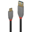 0.5m USB 3.2 Type A to C Cable, 10Gbps, Anthra Line USB Type A Male to C Male thumbnail 1