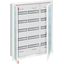 U63TR5 U Compact distribution board, Flush mounting, 180 SU, Isolated (Class II), IP31, Field Width: 3, Rows: 5, 984 mm x 810 mm x 120 mm thumbnail 1