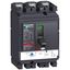 circuit breaker ComPact NSX160F, 36 KA at 415 VAC, TMD trip unit 125 A, 3 poles 3d thumbnail 1