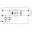 Compact combined arrester for 1 pair BLITZDUCTORconnect w. fault indic thumbnail 3