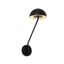 PURE WALL LAMP BLACK/GOLD 6W LED 3000K thumbnail 1