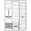 DA37CD Meter board, Field width: 3, Rows: 57, 1100 mm x 800 mm x 215 mm, Isolated (Class II), IP31 thumbnail 17