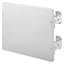 BLANK COVER PANEL - FAST AND EASY - 2 MODULE HIGH - FOR BOARDS B=800MM - GREY RAL 7035 thumbnail 1