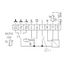 Climate controller 5-30C, AC 230V, 1 changeover contact, neutral zone adjustable, H/K 10A, fan S/M/L 6A, on/off thumbnail 4