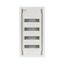 Compact distribution board-flush mounting, 4-rows, super-slim sheet steel door thumbnail 5