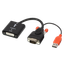 VGA to DVI-D Converter Cable Connects a single VGA source to a single DVI display with a maximum resolution on 1920x1200@30Hz thumbnail 2