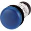 Indicator light, Flat, Screw connection, Lens Blue, LED Blue, 120 V AC thumbnail 2