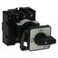 On-Off switch, P1, 40 A, rear mounting, 3 pole + N, with black thumb grip and front plate thumbnail 10