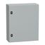 Spacial CRN plain door w/o mount.plate. H600xW500xD200 IP66 IK10 RAL7035.. thumbnail 1