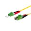 OpDAT patch cord LC-D APC/E2000-D APC OS2, 2.0 m thumbnail 1