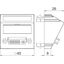 MTS-DVI F AL1 Multimedia support, DVI with cable, socket-socket 45x45mm thumbnail 2