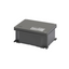 JUNCTION BOX IN DIE-CAST ALUMINIUM - PAINTED GREY RAL 7037 - 128X103X57 thumbnail 1