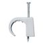 Wall nail clip with steel nail 4-7mm/2.0x25mm thumbnail 1