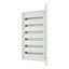 Complete flush-mounted flat distribution board, white, 24 SU per row, 6 rows, type C thumbnail 3