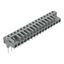 Female connector for rail-mount terminal blocks 0.6 x 1 mm pins angled thumbnail 1