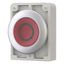 Illuminated pushbutton actuator, RMQ-Titan, Flat, momentary, red, inscribed 0, Metal bezel thumbnail 6