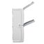 Vertical combi. two-gang pin socket outlet, VISIO IP54 thumbnail 4