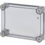 Cap, transparent smoky gray, HxWxD=250x187.5x50mm, NA model thumbnail 2