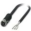 SAC-3P- 2,5-28R/FS SCO RAIL - Sensor/actuator cable thumbnail 2