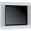 Single touch display, 12-inch display, 24 VDC, IR, 800 x 600 pixels, 2x Ethernet, 1x RS232, 1x RS485, 1x CAN, PLC function can be fitted by user thumbnail 17