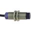 Inductive proximity sensors XS, inductive sensor XS6 M18, L60mm, brass, Sn12mm, 24...240VAC/DC, cable 2 m thumbnail 1