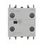 Auxiliary contact module, 2 pole, Ith= 16 A, 1 N/O, 1 NC, Front fixing, Screw terminals, DILA, DILM7 - DILM38, XHIR thumbnail 11