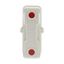 Fuse-holder, LV, 20 A, AC 690 V, BS88/A1, 1P, BS, back stud connected, white thumbnail 9