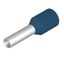 Wire-end ferrule, insulated, 10 mm, 8 mm, blue thumbnail 3