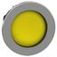 Head for non illuminated push button, Harmony XB4, flush mounted yellow pushbutton recessed thumbnail 1