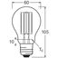 LED Retrofit CLASSIC A DIM 7.5W 840 Clear E27 thumbnail 8