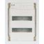 Hollow wall compact distribution board, 2-rows, super-slim sheet steel door thumbnail 4