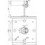 Roof conductor holder DEHNQUICK St/tZn f. Rd 6-10mm w. fixing plate 10 thumbnail 2